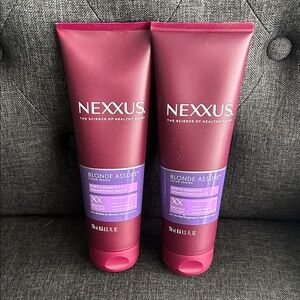 NEW 🆕 TWO Nexxus Blonde Assure Purple Shampoo - Never opened